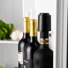 Rolha para Vinho com Memória à Vácuo