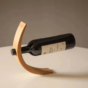 Suporte para Vinho em Bambu - Equilíbrio